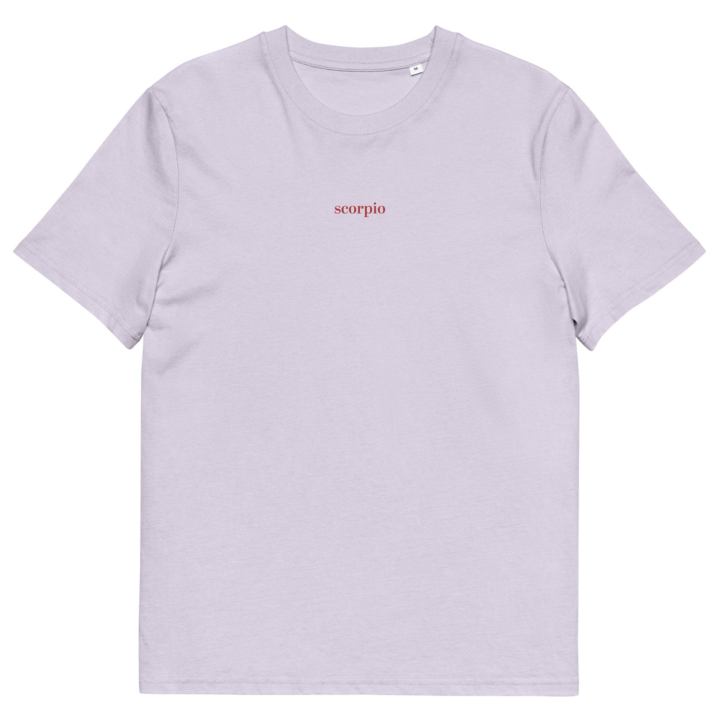 Scorpio T Shirt | Embroidered Unisex Zodiac Tee