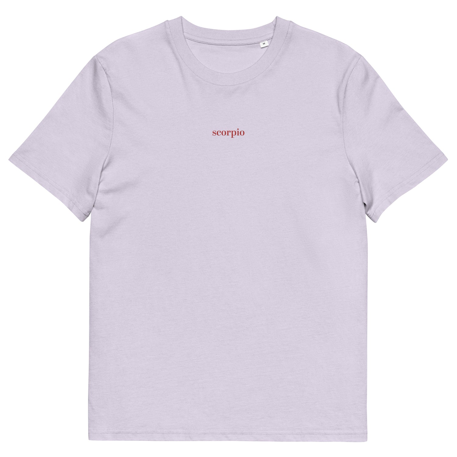Scorpio T Shirt | Embroidered Unisex Zodiac Tee