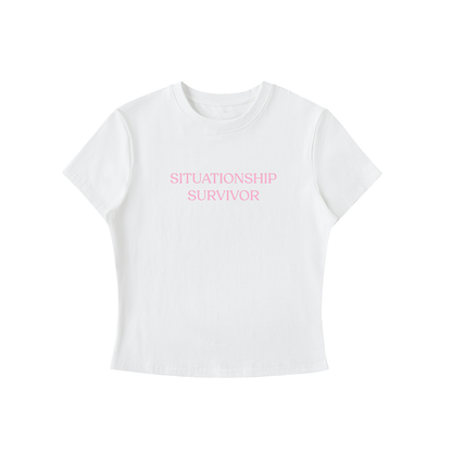 Situationship Survivor Baby Tee