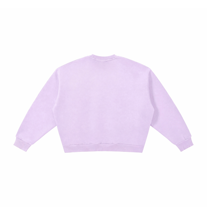 Light purple sweatshirt on a white background