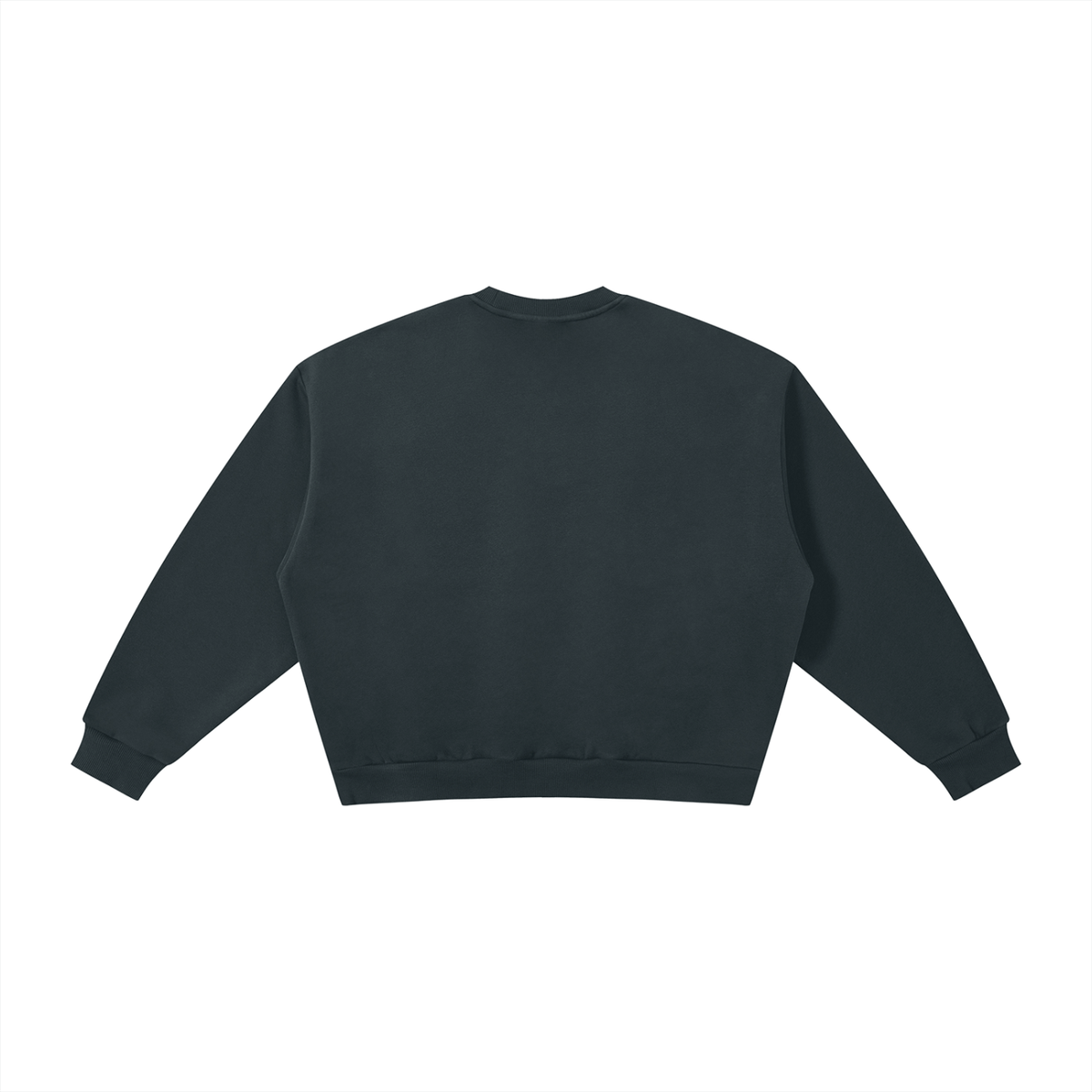 Undiscovered Icon Boxy Fleece Crewneck Sweatshirt