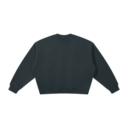 Undiscovered Icon Boxy Fleece Crewneck Sweatshirt