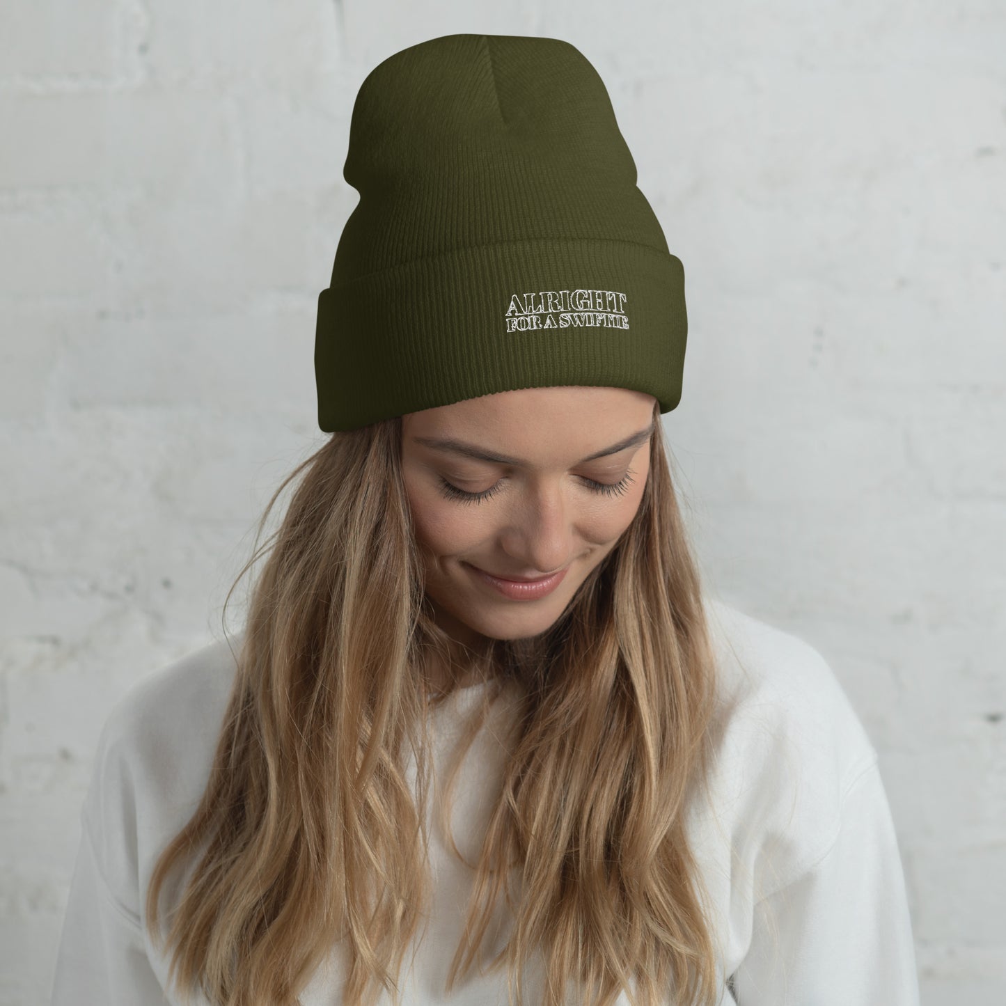 Taylor Swift Fan Cuffed Beanie | Cozy One Size Hat for Swifties