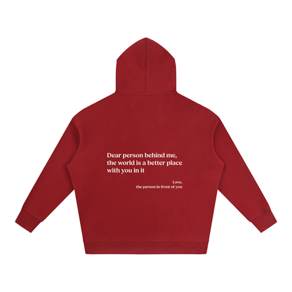 Dear Person Behind Me Hoodie UK | Mental Health Hoodie, Kindness & Connection
