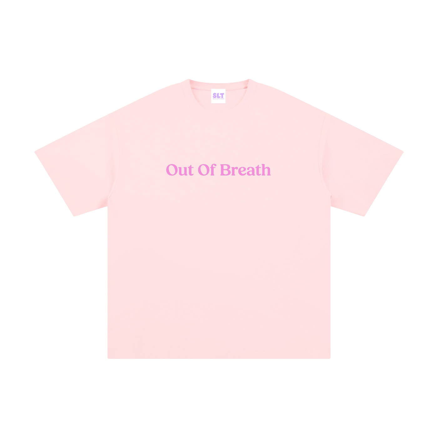 Out of Breath Slogan Running T-Shirt