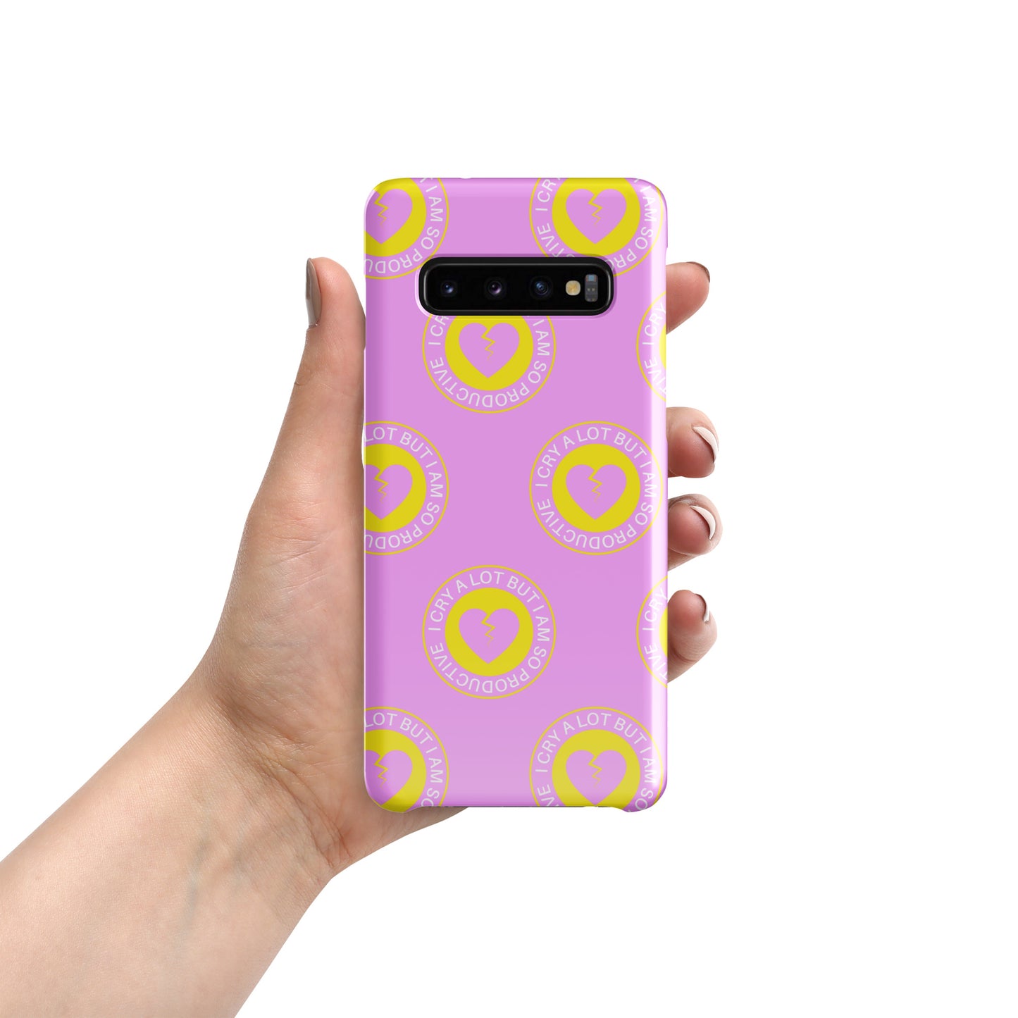 Taylor Swift Samsung Case - I Cry A Lot But I Am So Productive