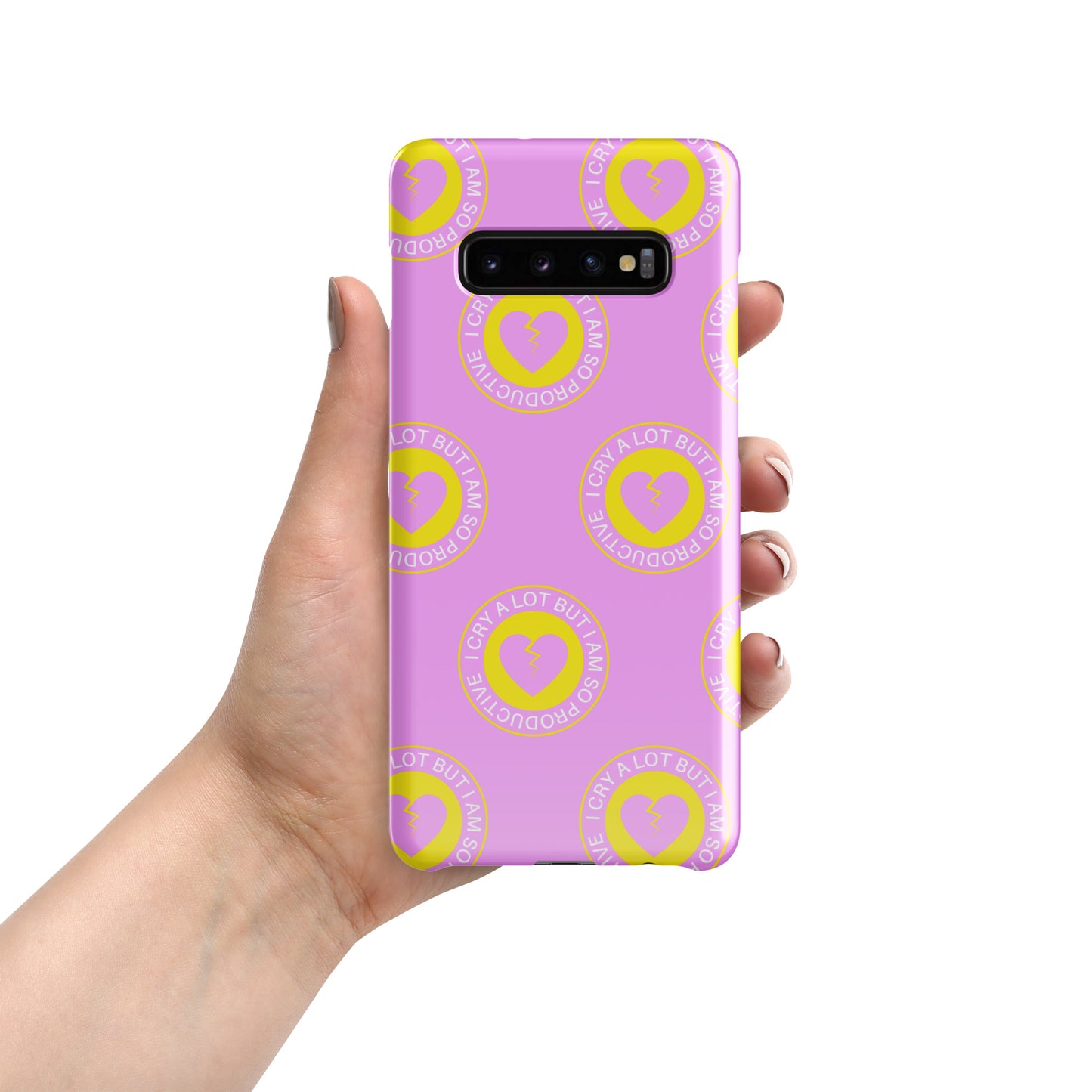 Taylor Swift Samsung Case - I Cry A Lot But I Am So Productive
