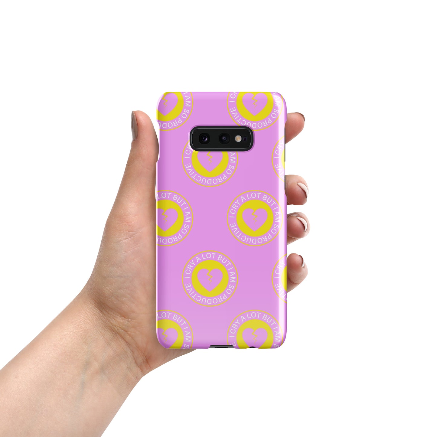 Taylor Swift Samsung Case - I Cry A Lot But I Am So Productive