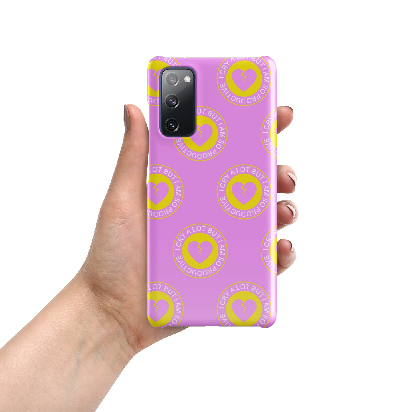 Taylor Swift Samsung Case - I Cry A Lot But I Am So Productive