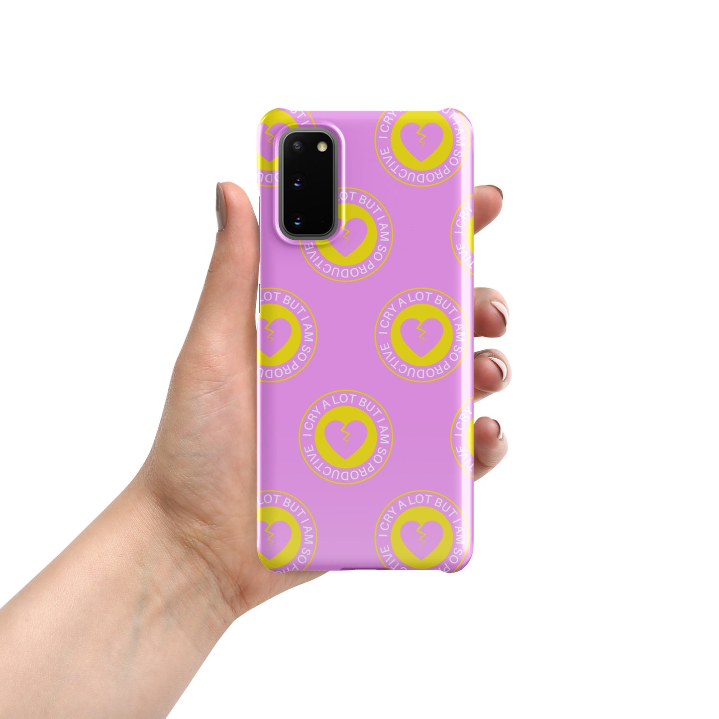 Taylor Swift Samsung Case - I Cry A Lot But I Am So Productive