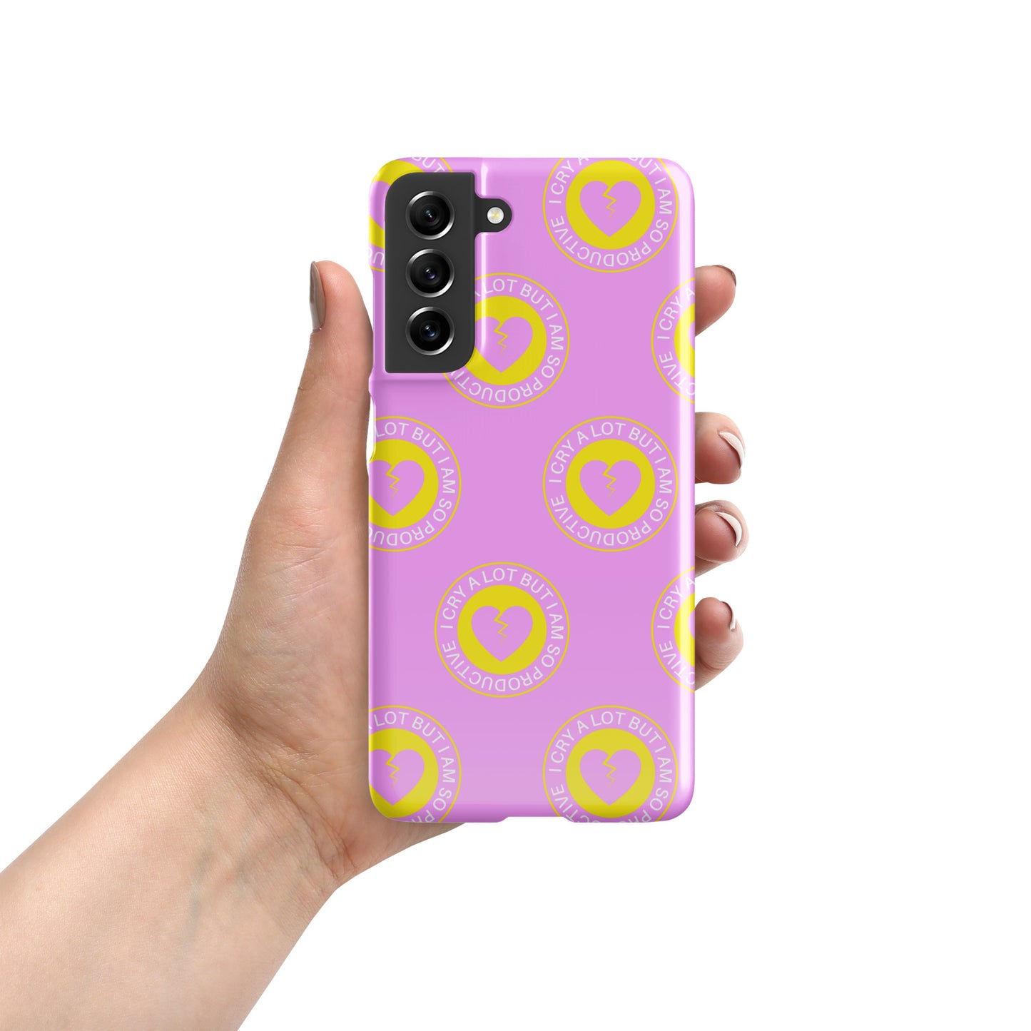 Taylor Swift Samsung Case - I Cry A Lot But I Am So Productive