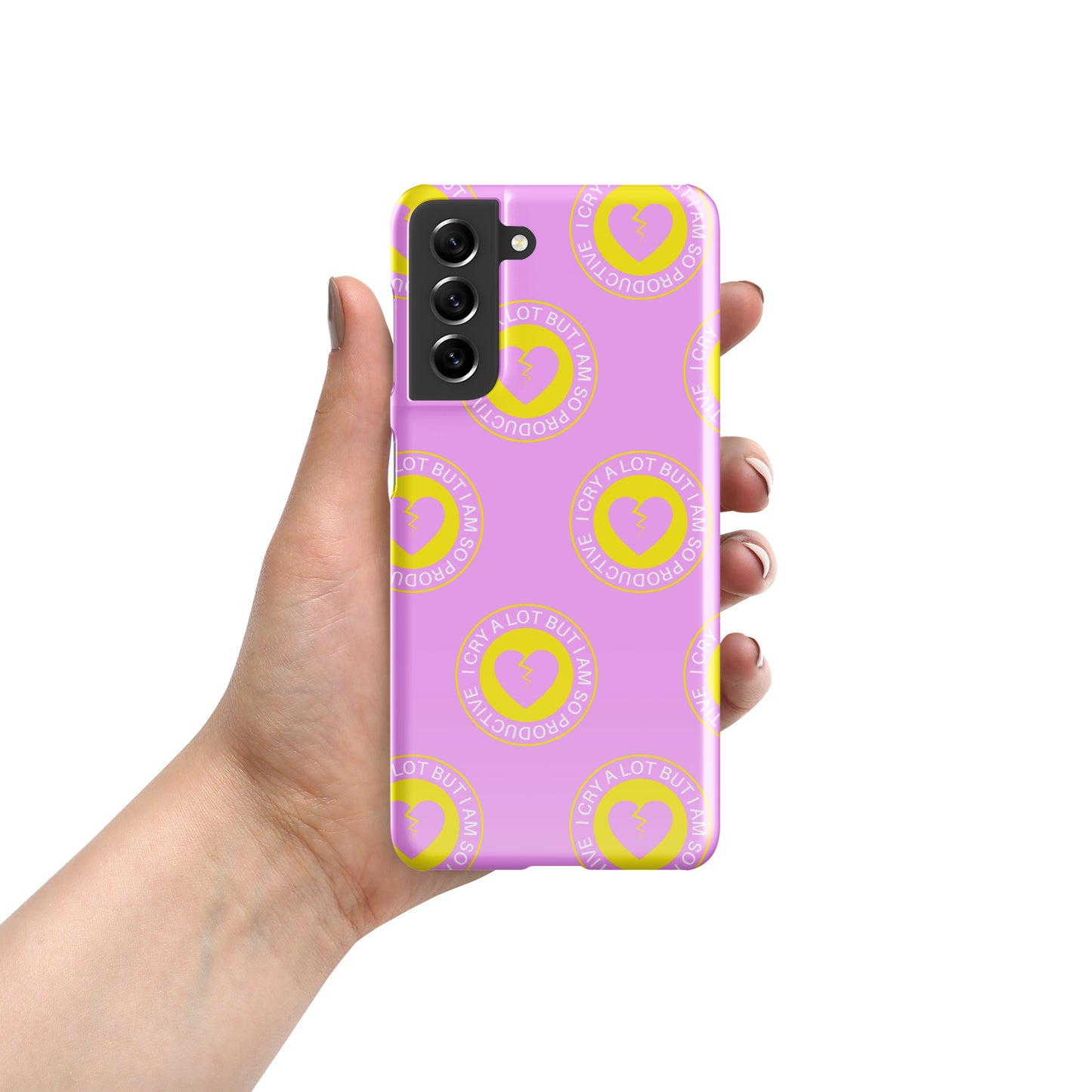 Taylor Swift Samsung Case - I Cry A Lot But I Am So Productive