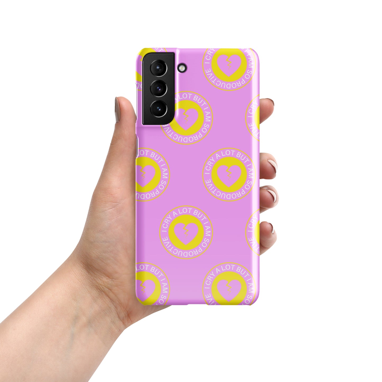 Taylor Swift Samsung Case - I Cry A Lot But I Am So Productive