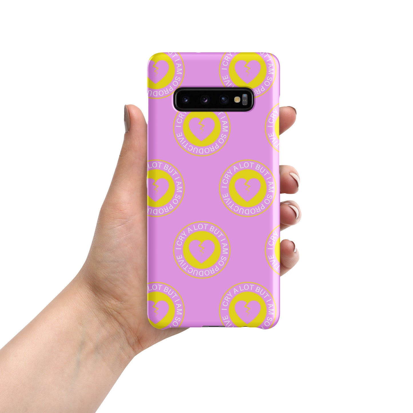 Taylor Swift Samsung Case - I Cry A Lot But I Am So Productive