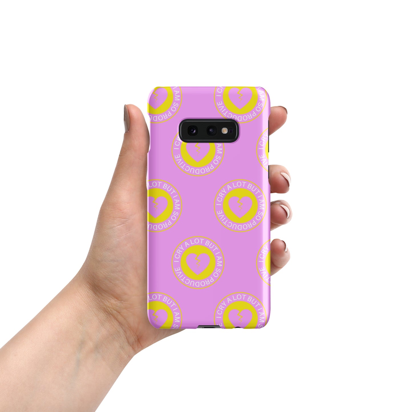 Taylor Swift Samsung Case - I Cry A Lot But I Am So Productive