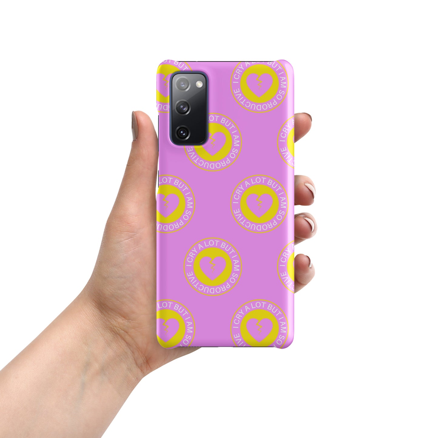 Taylor Swift Samsung Case - I Cry A Lot But I Am So Productive