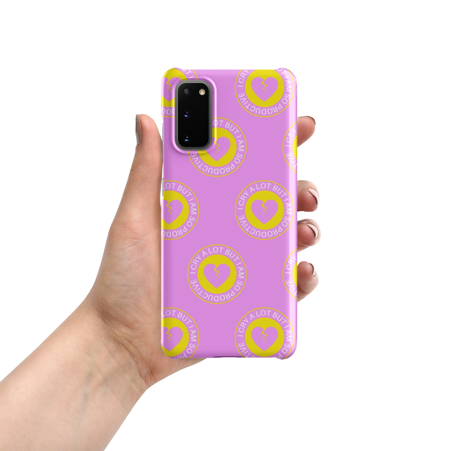 Taylor Swift Samsung Case - I Cry A Lot But I Am So Productive