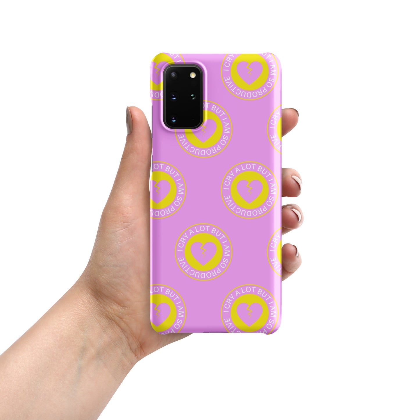 Taylor Swift Samsung Case - I Cry A Lot But I Am So Productive