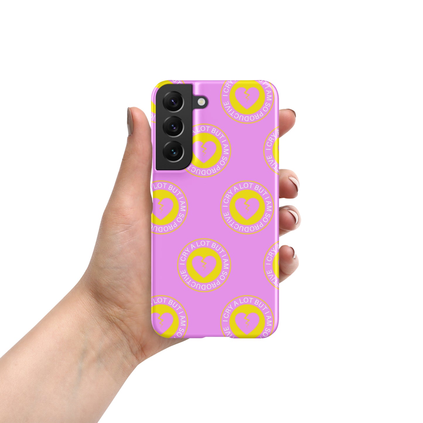 Taylor Swift Samsung Case - I Cry A Lot But I Am So Productive