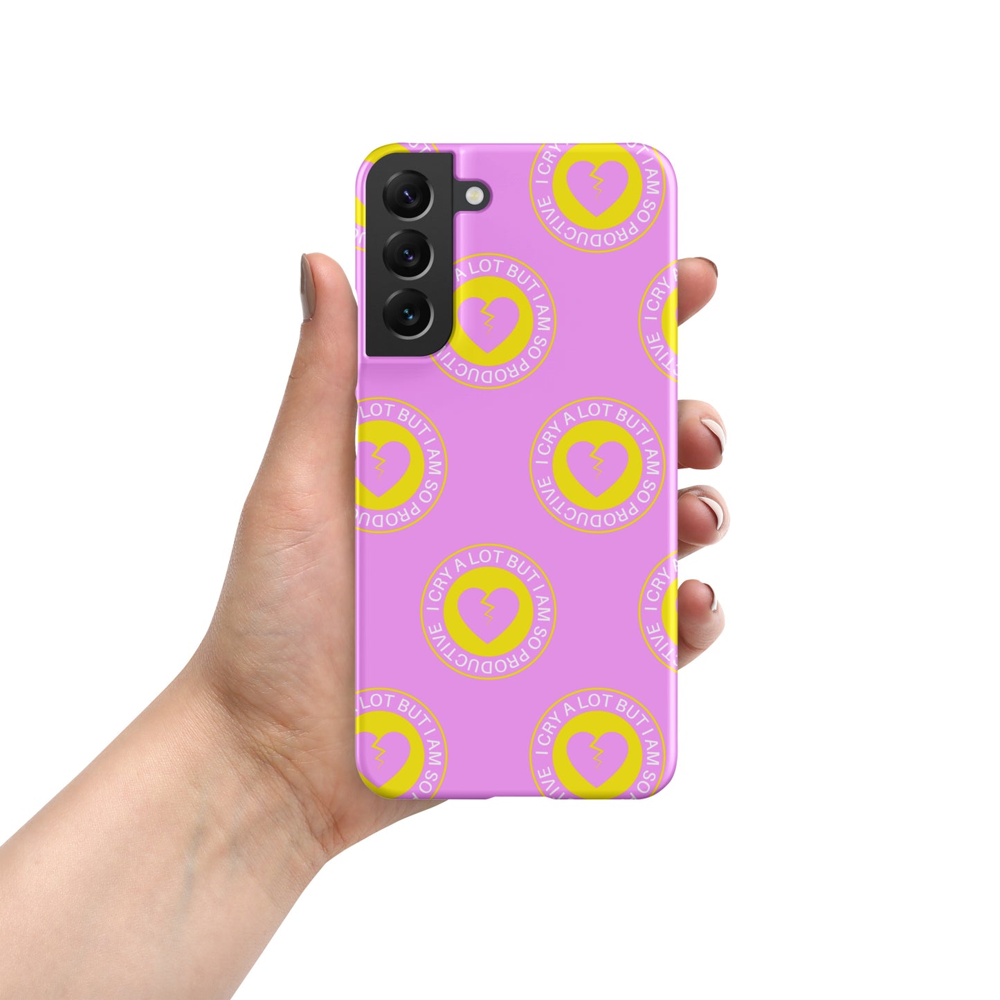 Taylor Swift Samsung Case - I Cry A Lot But I Am So Productive