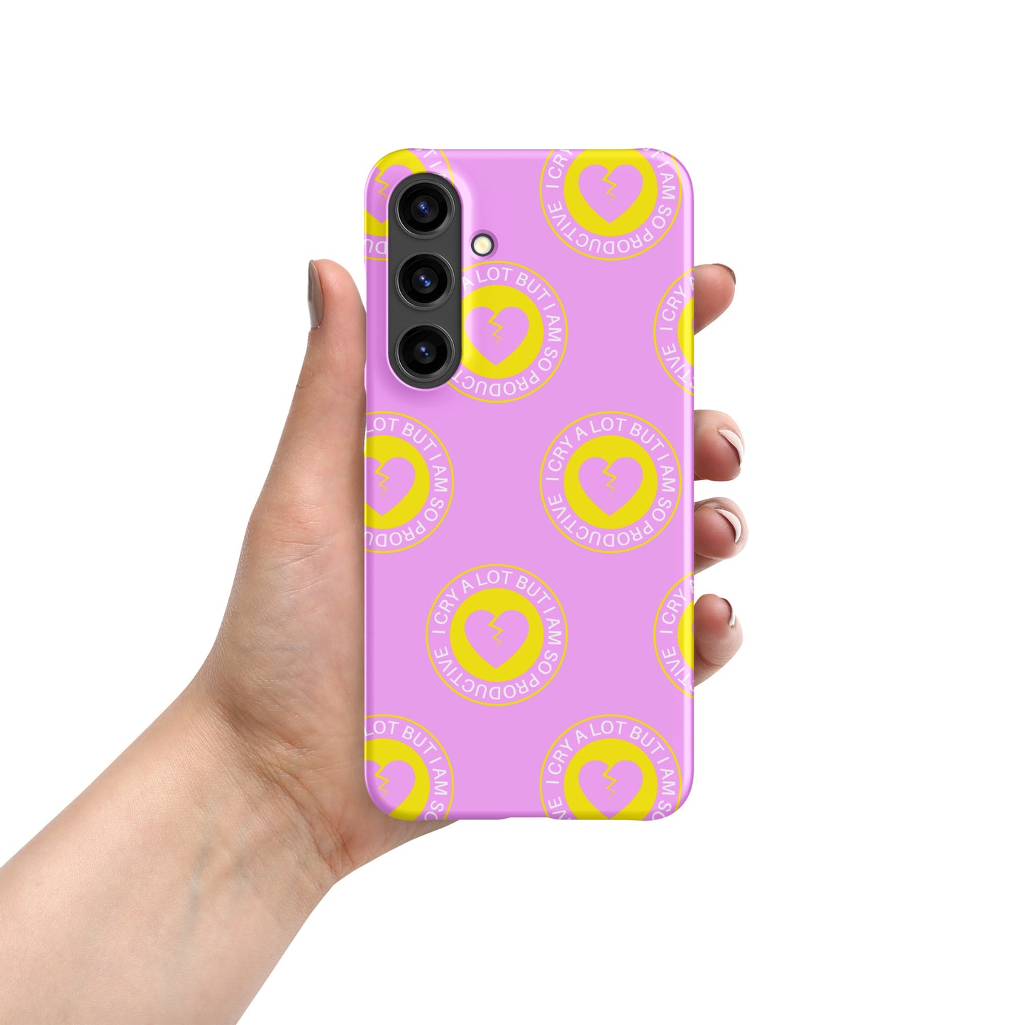 Taylor Swift Samsung Case - I Cry A Lot But I Am So Productive