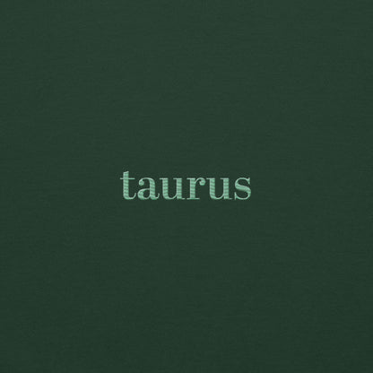 Taurus Sweater | Embroidered Star Sign Detail