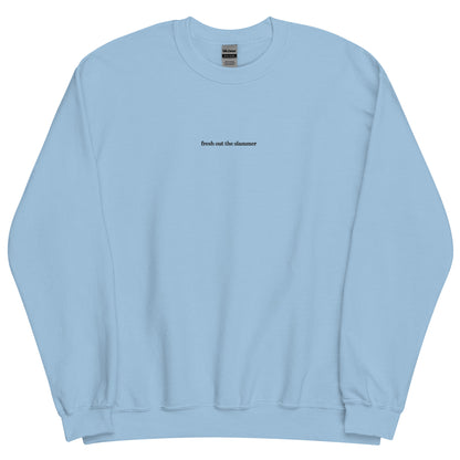 Fresh Out the Slammer Embroidered Sweater | Inspired by Taylor Swift