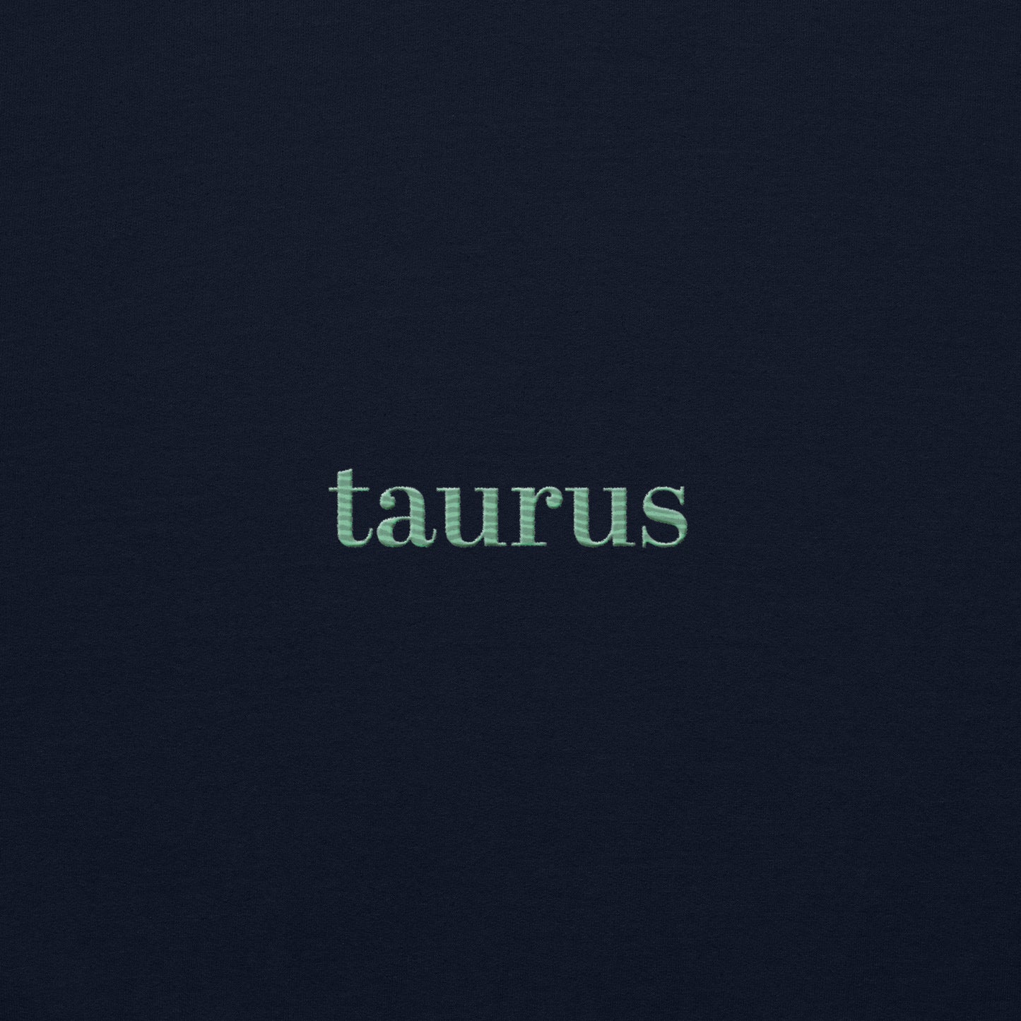 Taurus Sweater | Embroidered Star Sign Detail