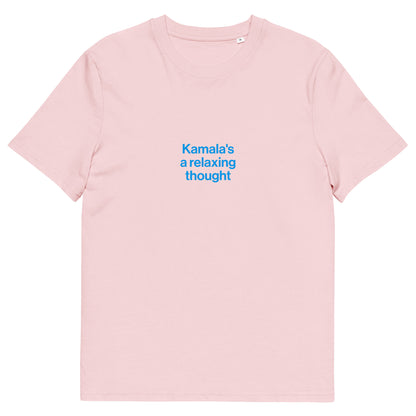 Kamala's a Relaxing Thought Unisex Tee - Kamala Harris Shirt For Swifties