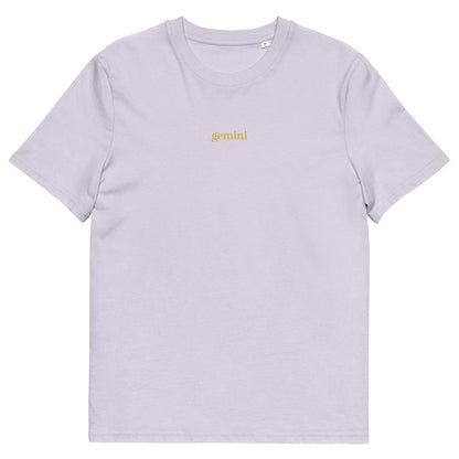 Gemini Unisex Organic Cotton T-Shirt