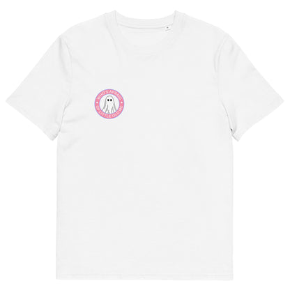 Who's Afraid Of Little Old Me White & Pink T-Shirt | Taylor Swift Halloween Tee