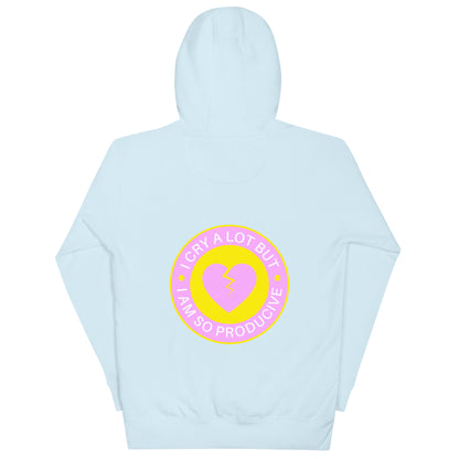 I Cry A Lot But I Am So Productive Unisex Hoodie | Taylor Swift ICDIWABH