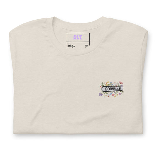 Cornelia Street Embroidered T-Shirt