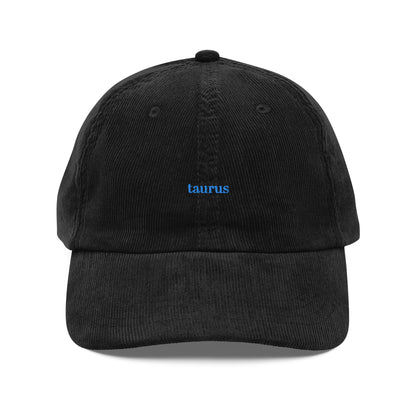 Taurus Cap | Cotton Corduroy Dad Hat