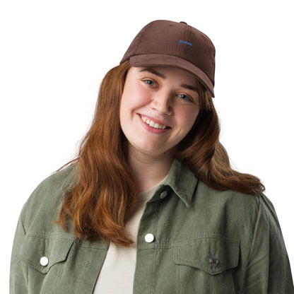 Pisces Embroidered Cap | Cotton Corduroy Dad Hat