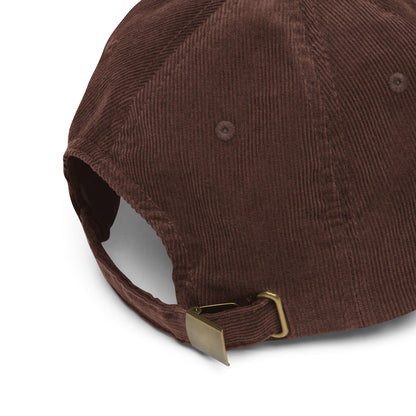 Pisces Embroidered Cap | Cotton Corduroy Dad Hat