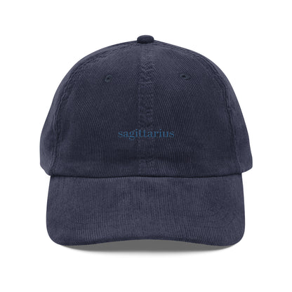 Sagittarius Cap | Cotton Corduroy Dad Hat