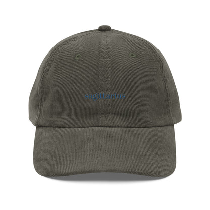 Sagittarius Cap | Cotton Corduroy Dad Hat